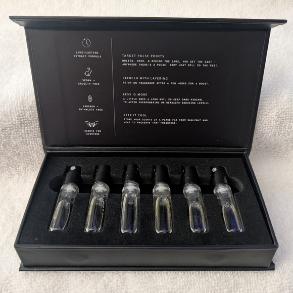 Okcha Perfume Sample Set. Six trial size vials 2 ml ea. SOLD OUT ONLINE! - Picture 4 of 6
